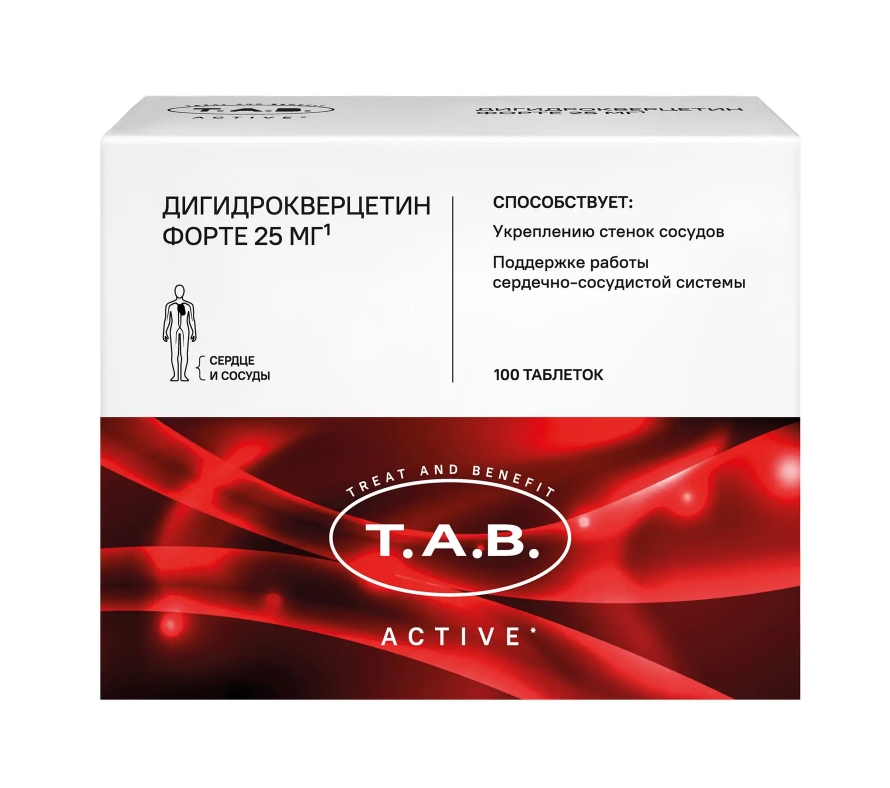 фото упаковки TAB Дигидрокверцетин Форте