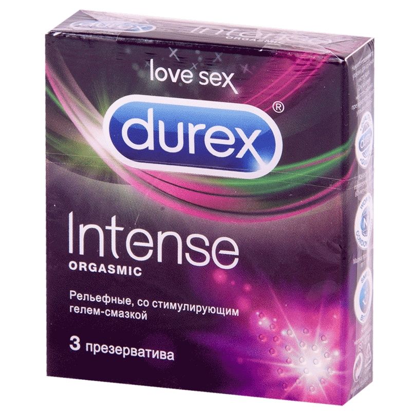 фото упаковки Презервативы Durex Intense orgasmic