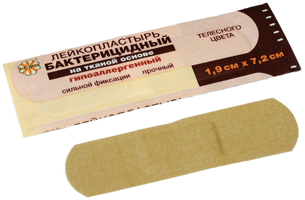 фото упаковки Leiko Лейкопластырь бактерицидный