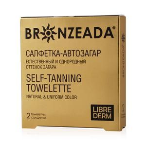 фото упаковки Librederm Bronzeada Салфетка-автозагар