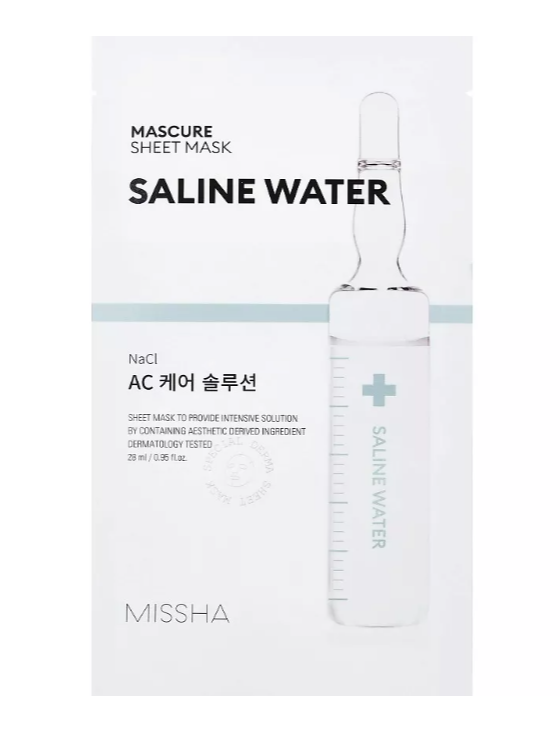 фото упаковки Missha Mascure Маска баланс с минерализированной водой