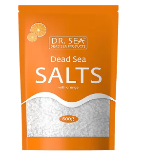 фото упаковки Dr Sea Соль Мертвого моря с экстрактом апельсина