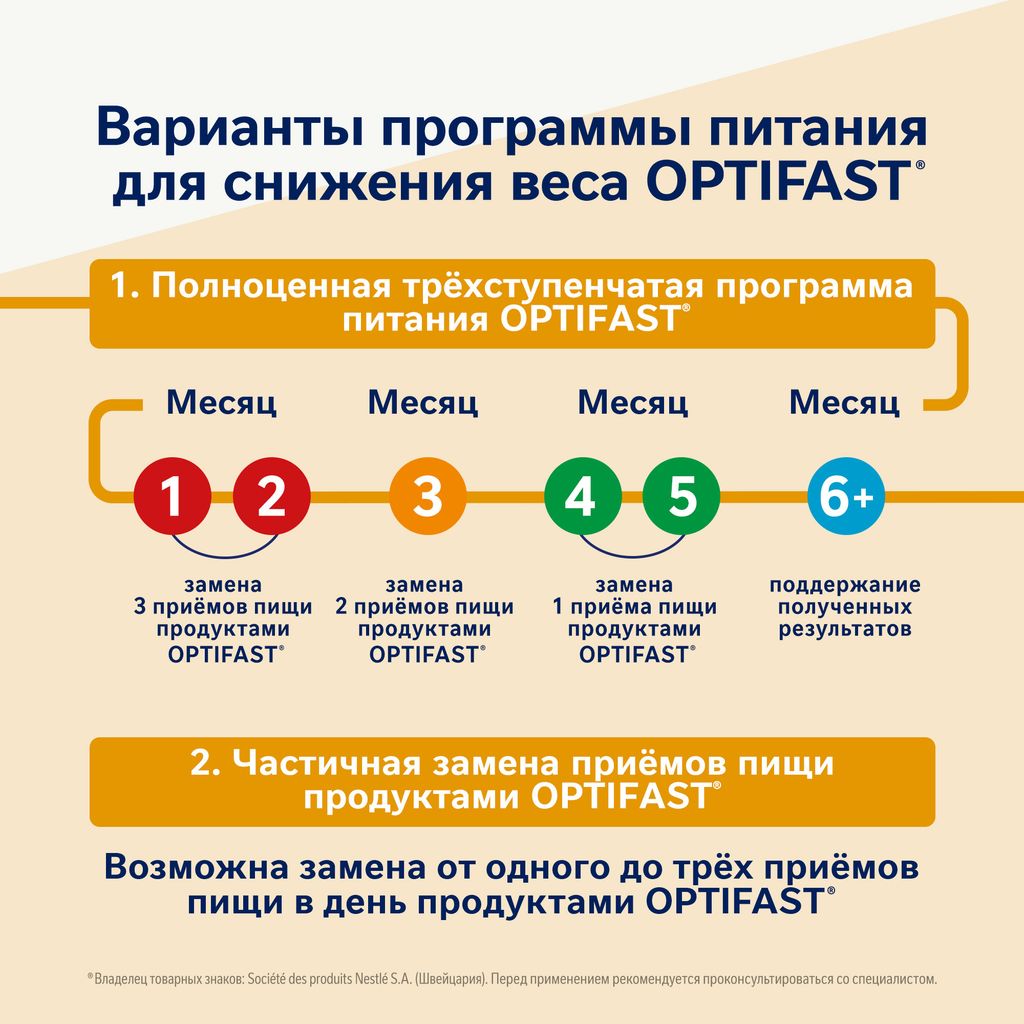Optifast Диетическое лечебное энтеральное питание, для детей с 7 лет и взрослых, порошок, суп со вкусом курицы, 53 г, 1 шт.
