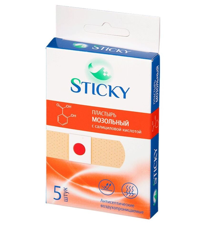 фото упаковки Sticky Пластырь мозольный