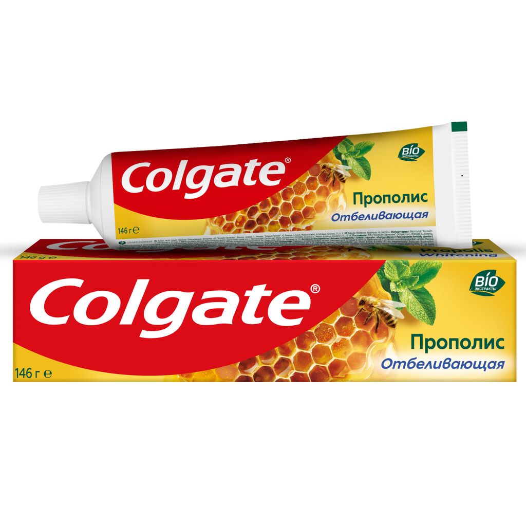 фото упаковки Colgate Прополис Отбеливающая зубная паста