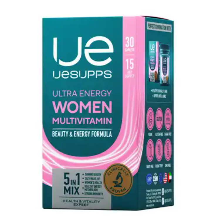 фото упаковки UESUPPS Ultra Energy Вумен Мультивитамин Формула