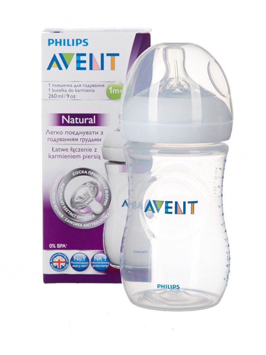 фото упаковки Бутылочка Philips AVENT Natural полипропиленовая