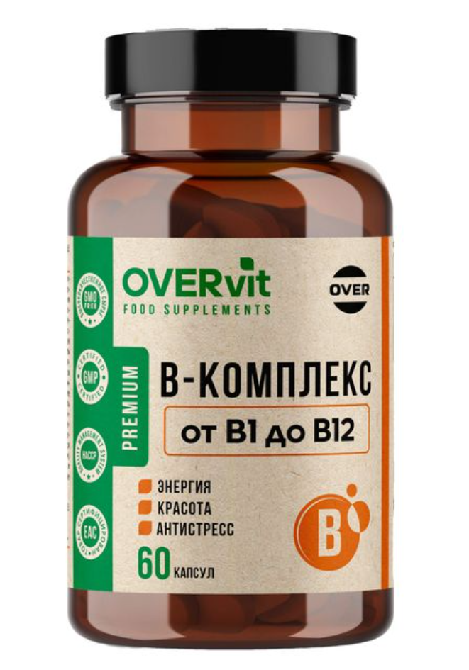 фото упаковки OVERvit В-комплекс