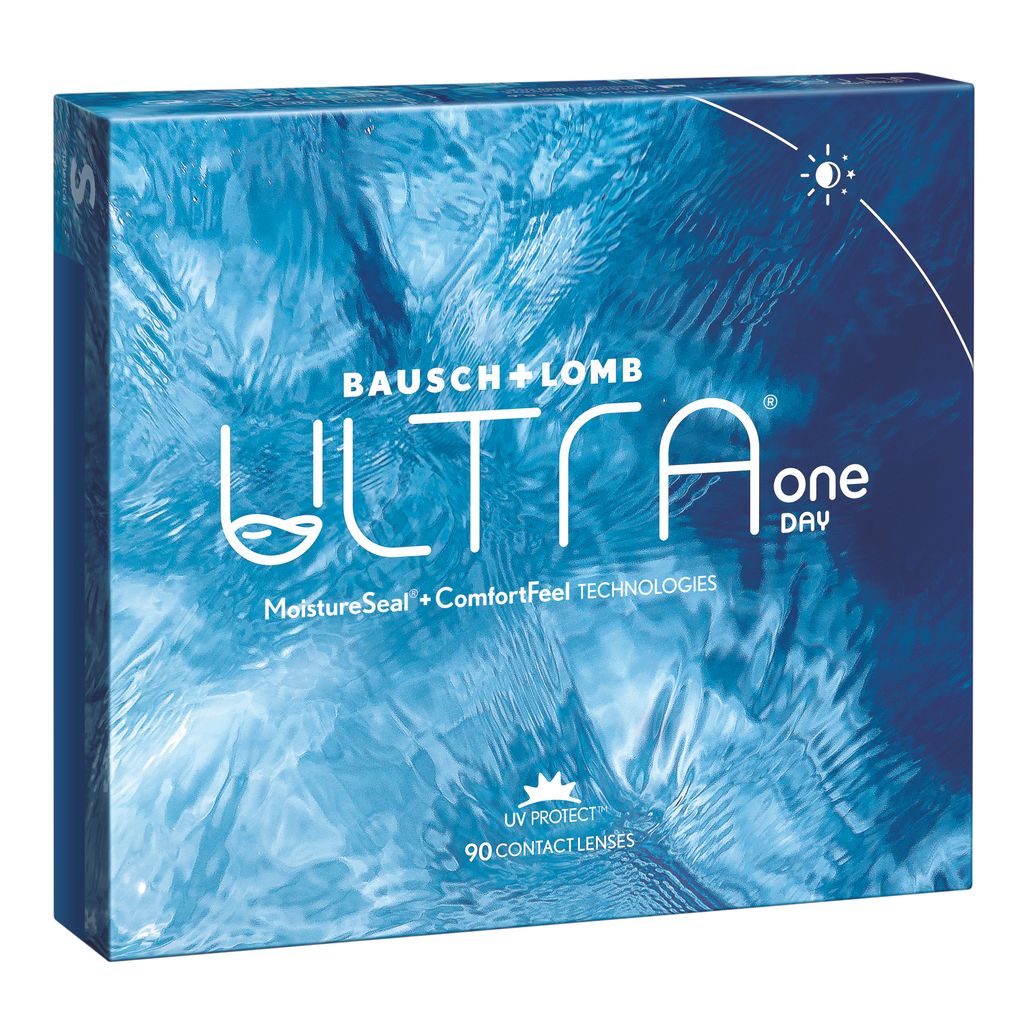 Ultra One Day Мягкие контактные линзы, -2.50, 8.6, 90 шт.