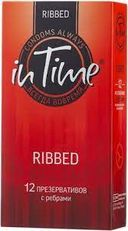 Презервативы In Time Ribbed, презерватив, ребристые, 12 шт.
