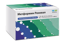 Метформин Реневал, 850 мг, таблетки, покрытые пленочной оболочкой, 60 шт.