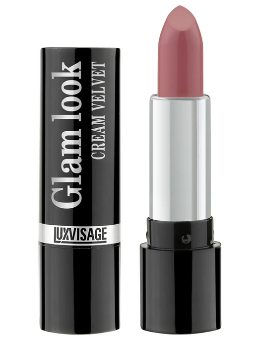 Luxvisage Губная помада Glam Look Cream Velvet, помада, 329 Пряная карамель, 4 г, 1 шт.