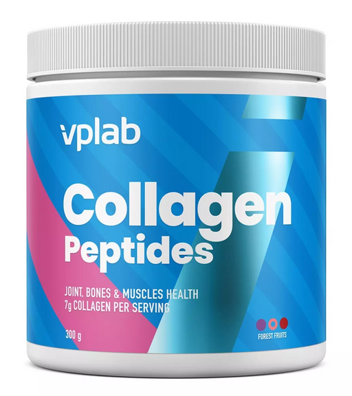 Vplab Collagen Peptides для поддержки красоты и молодости, порошок, лесные ягоды, 300 г, 1 шт.