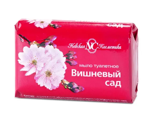 Невская Косметика Мыло туалетное Вишневый сад, 90 г, 1 шт.