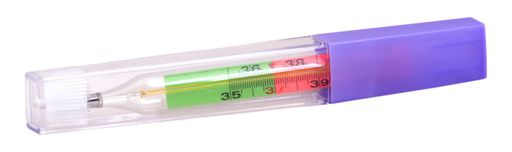 Термометр стеклянный Импэкс-Мед Ртутный, цветная шкала, 1 шт.