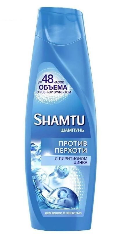 Shamtu Шампунь Против перхоти с пиритионом цинка, шампунь, 360 мл, 1 шт.