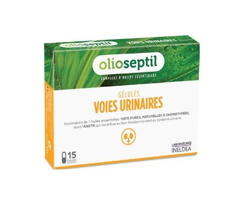 Olioseptil Voies Urinaires для мочевыводящих путей, капсулы, 15 шт.