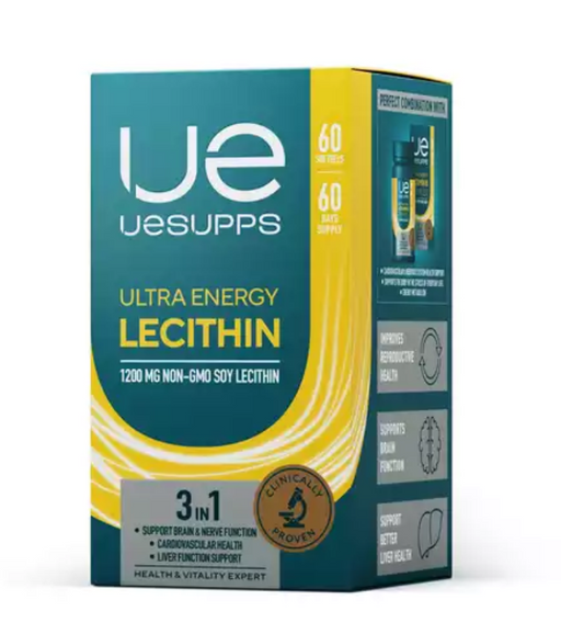 UESUPPS Ultra Energy Лецитин, капсулы, 60 шт.