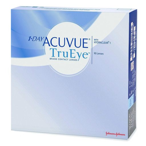 1-Day Acuvue TruEye Линзы контактные Однодневные, BC=8.5 d=14.2, D(-4.75), 90 шт.